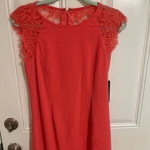 Coral pink dress never worn